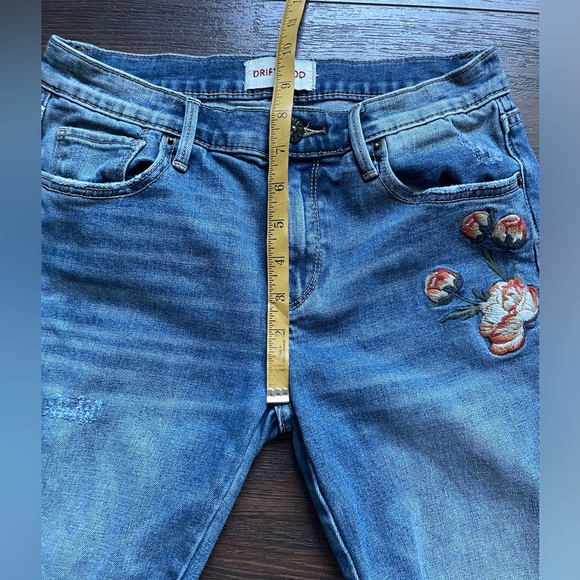 Driftwood Audrey embroidered denim - Picture 5 of 8